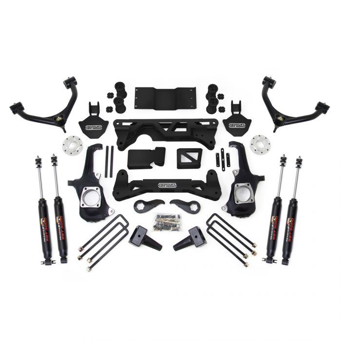 2011-2019 Duramax HD 7"-8" Lift Kit w/ SST3000 Shocks (44-3070)-Lift Kit-ReadyLift-44-3070-Dirty Diesel Customs