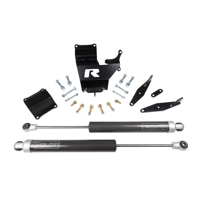 2011-2022 Powerstroke Dual Steering Stabilizer (77-25210)-Steering Stabilizer-ReadyLift-77-25210-Dirty Diesel Customs