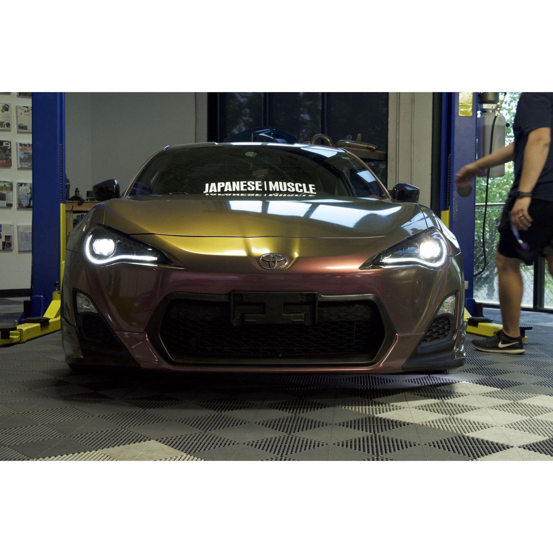 2012-2018 FR-S / BRZ / GT86 XB LED Black Headlights (LF470)