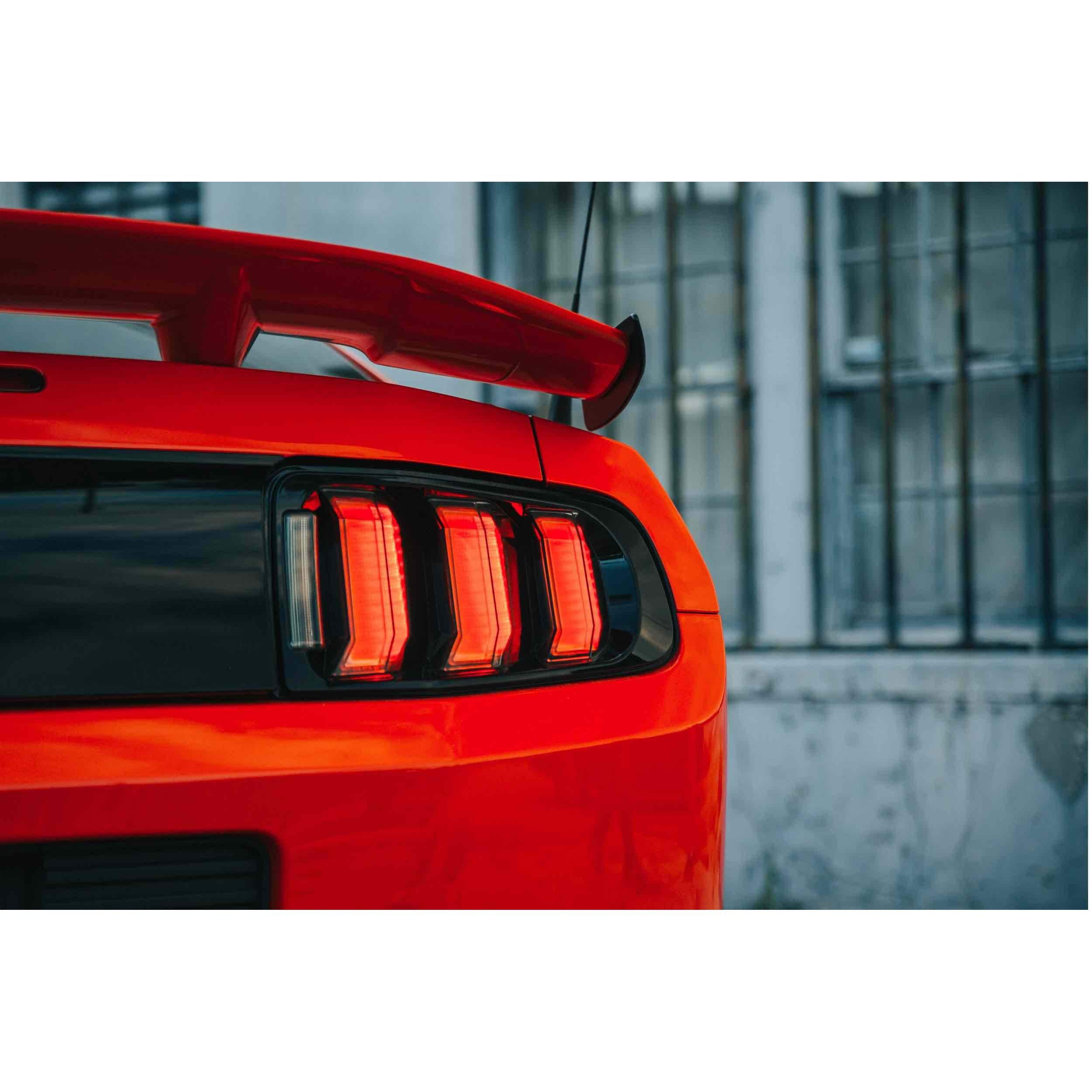 2013-2014 Mustang XB LED Smoked Tail Lights (LF422.2)-Tail Lights-Morimoto-Dirty Diesel Customs