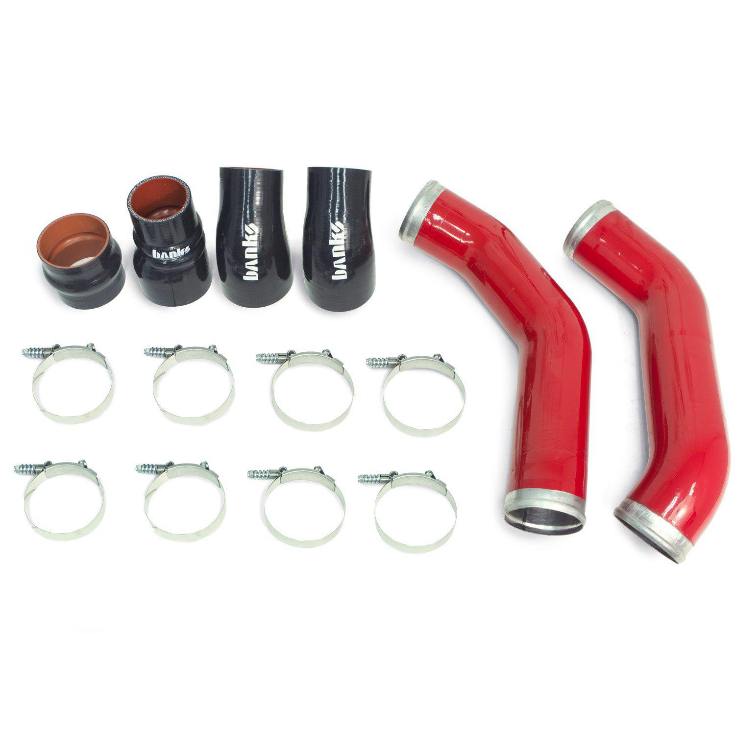 2013-2018 Cummins Boost Tube Upgrade Kit (25992)-Turbocharger Boost Tubes-Banks Power-25992-Dirty Diesel Customs