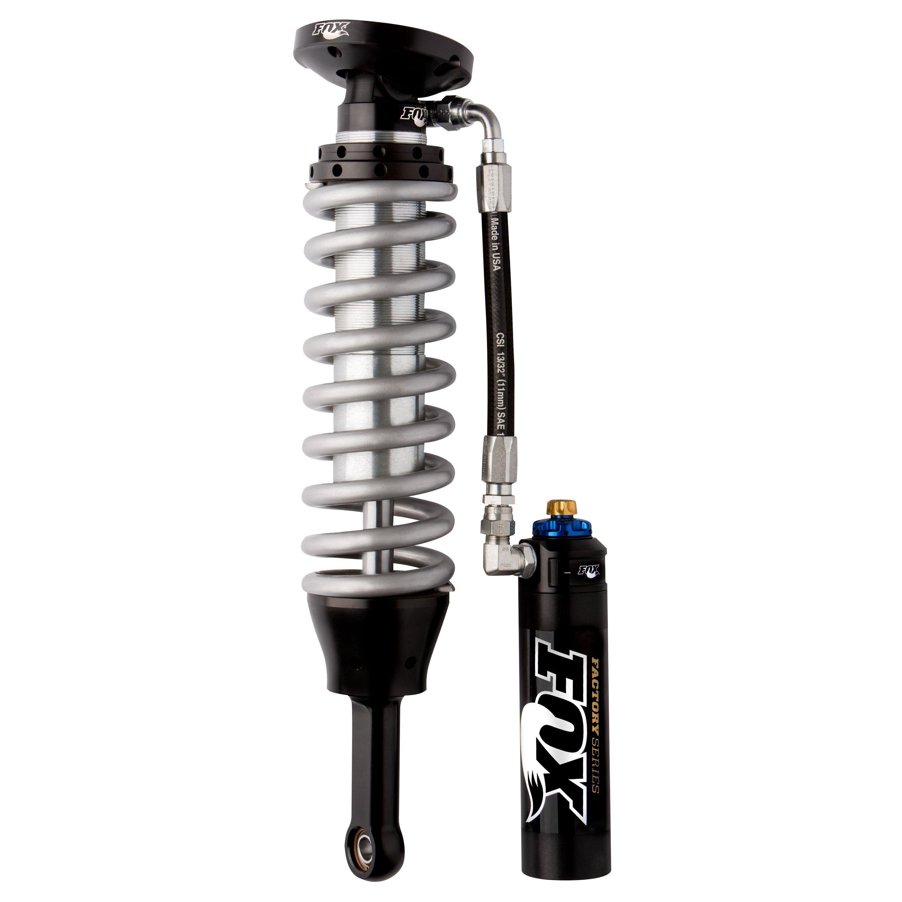 2014-2018 EcoDiesel 0-2" Lift Front Adjustable Factory Race Series 2.5 Coil-Over Pair (883-06-080)-Front Coilover-FOX-Dirty Diesel Customs