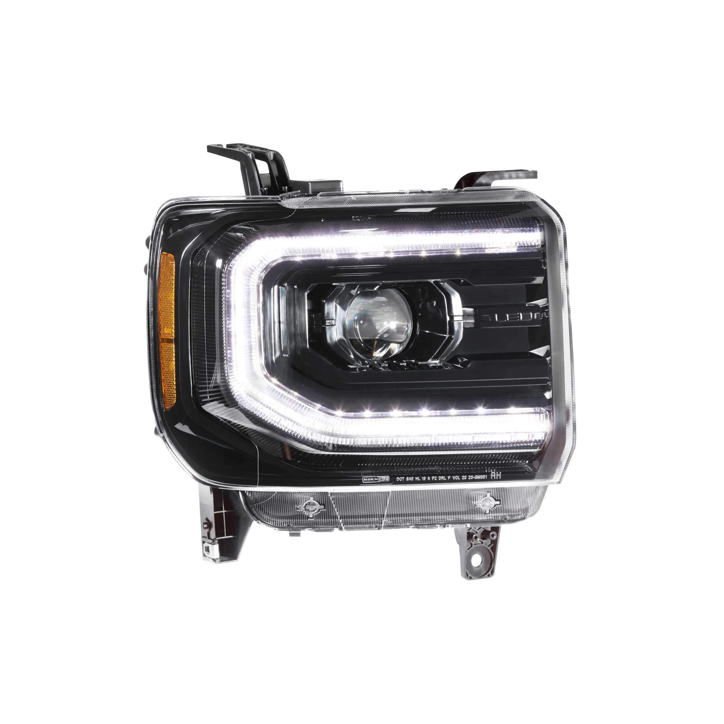 2014-2019 Duramax XB LED Black Headlights (LF544)-Headlights-Morimoto-Dirty Diesel Customs