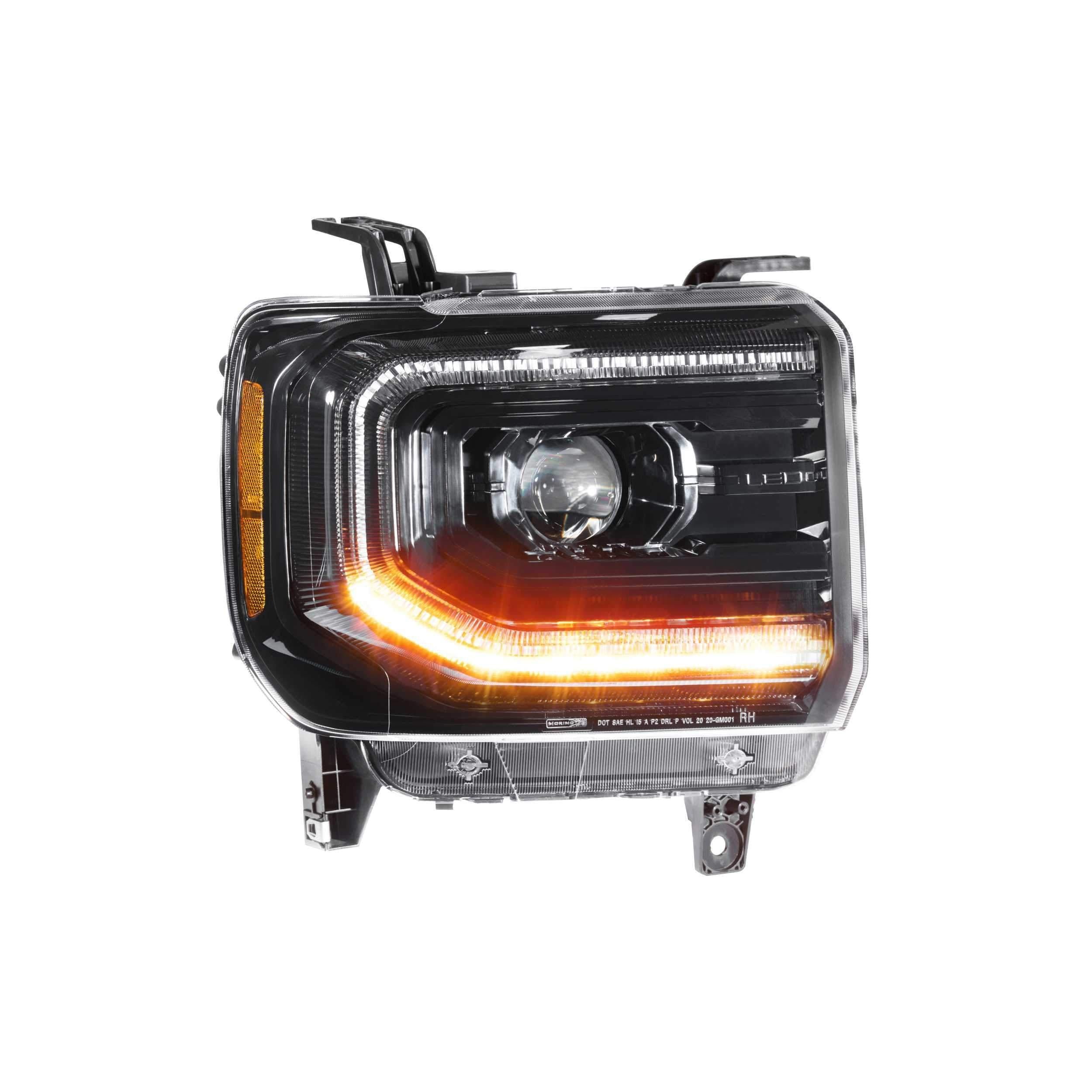 2014-2019 Duramax XB LED Black Headlights (LF544)-Headlights-Morimoto-Dirty Diesel Customs