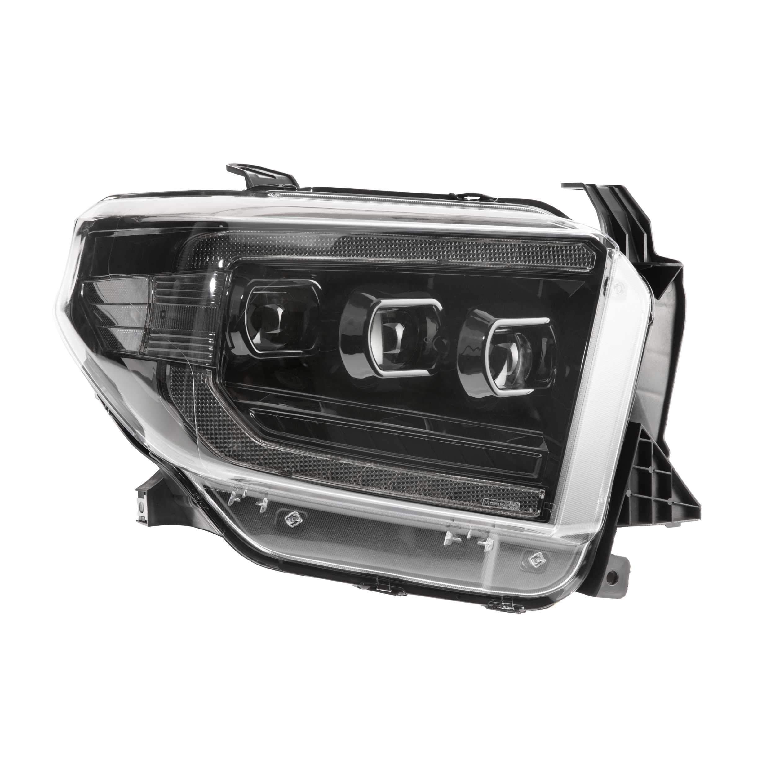 2014-2020 Toyota Tundra XB Black LED Headlights (LF532)-Headlights-Morimoto-LF532-Dirty Diesel Customs