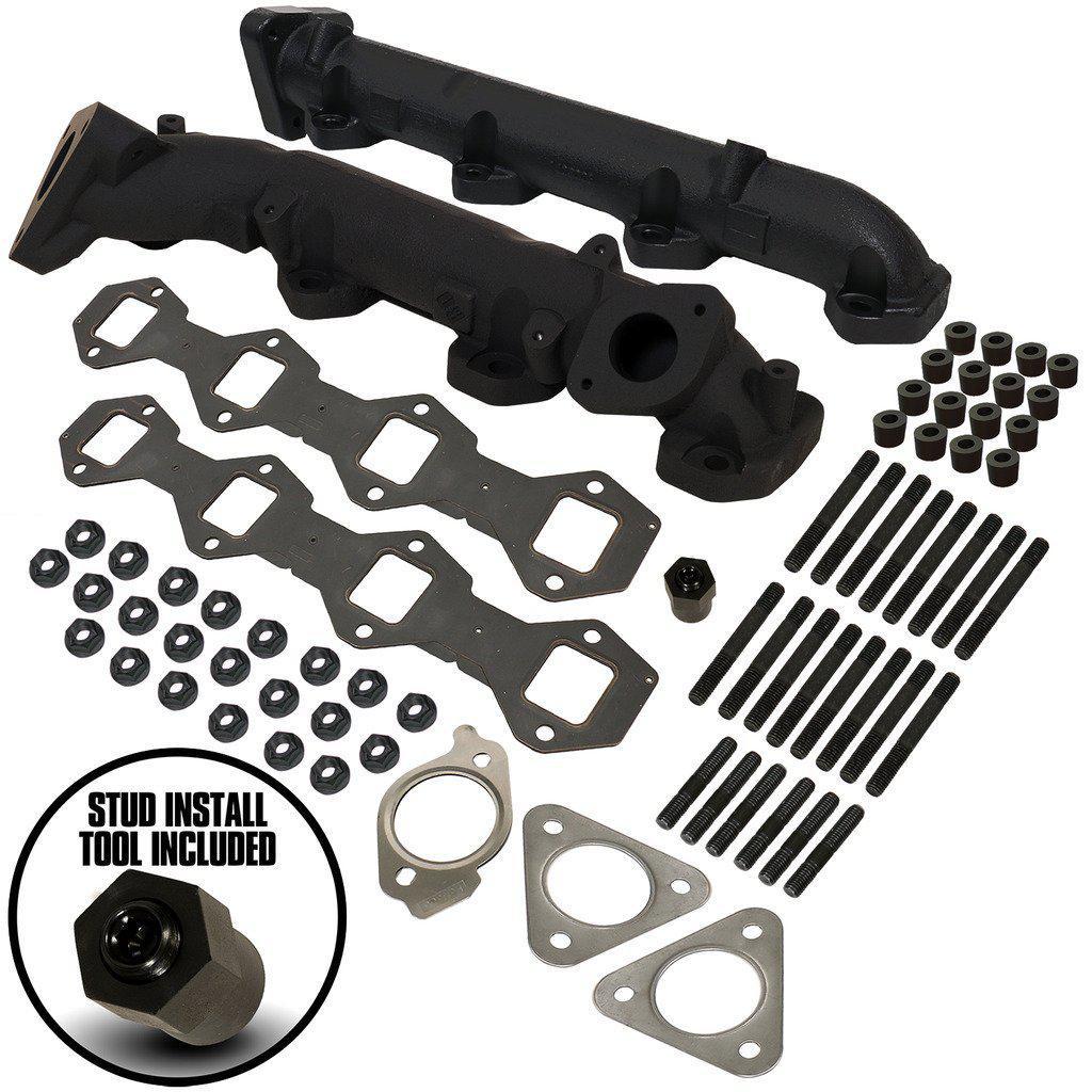 2015-2019 Powerstroke Exhaust Manifold Kit (1043008)-Exhaust Manifold-BD Diesel-1043008-Dirty Diesel Customs