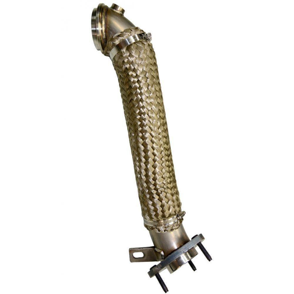 2015.5-2016 Duramax 3" Stainless Steel Downpipe (117000700)-Downpipe-PPE-Dirty Diesel Customs