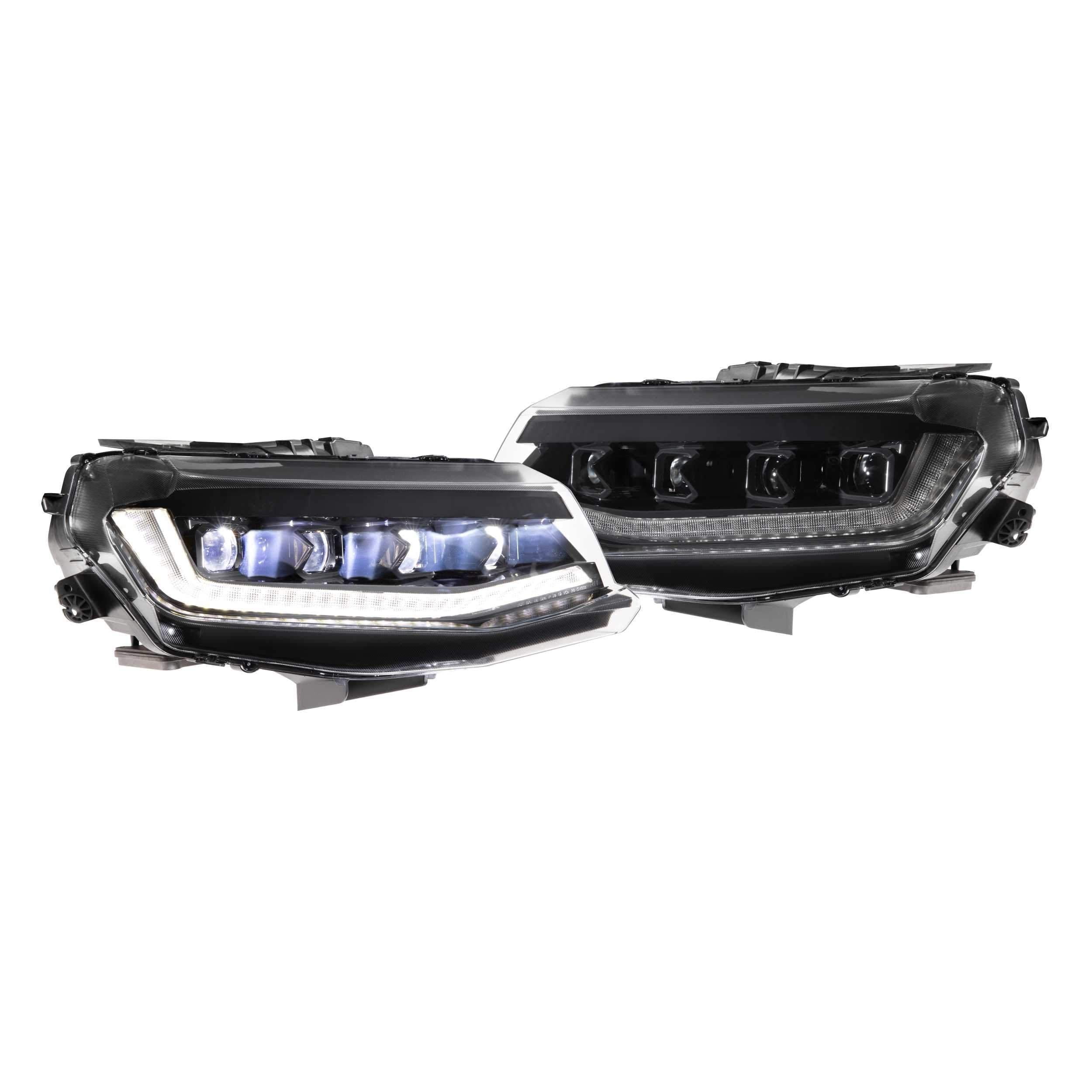 2016-2018 Chevrolet Camaro Black XB LED Headlights (LF403)-Headlights-Morimoto-Dirty Diesel Customs