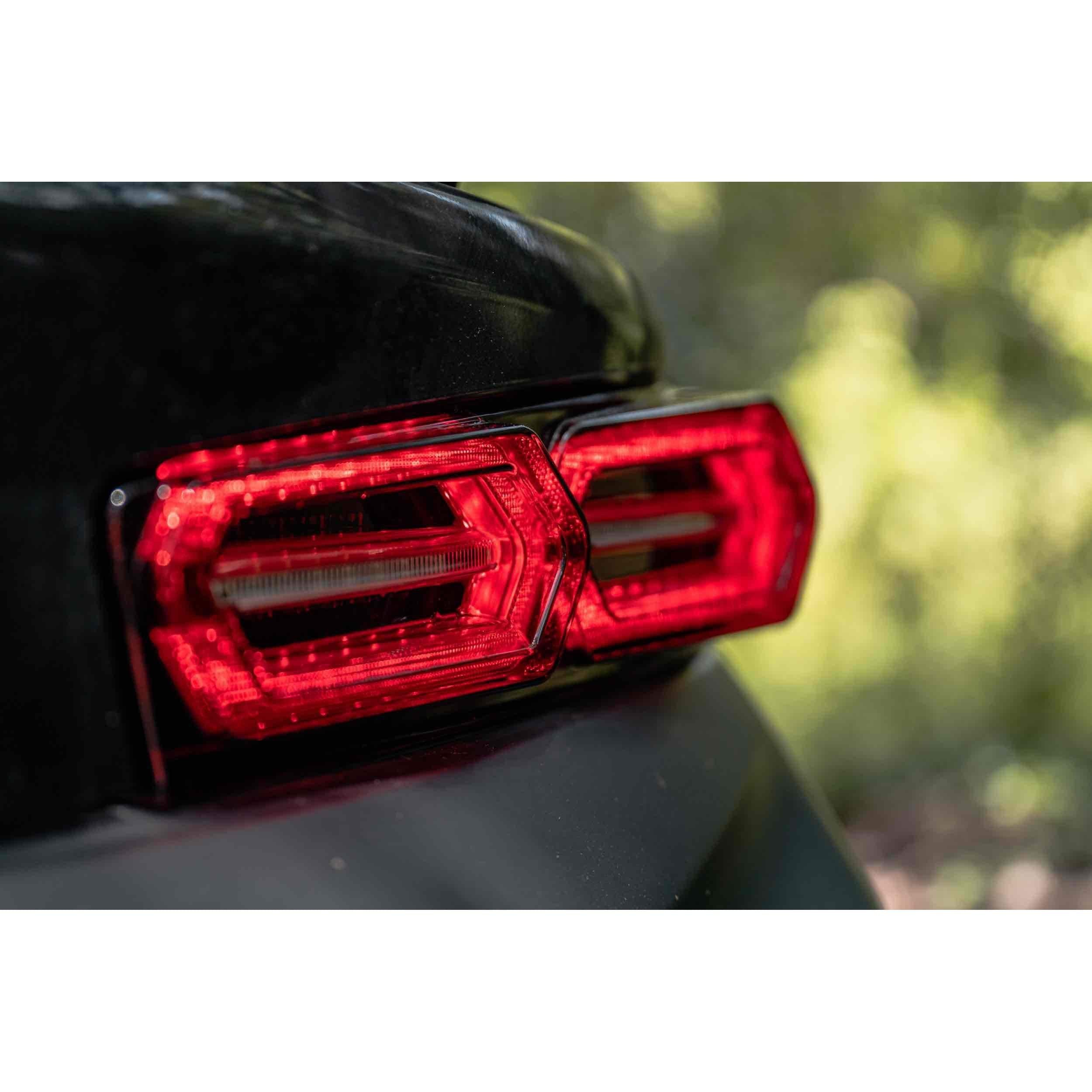 2016-2018 Chevrolet Camaro XB LED Red Tail Lights (LF407)-Tail Lights-Morimoto-LF407-Dirty Diesel Customs