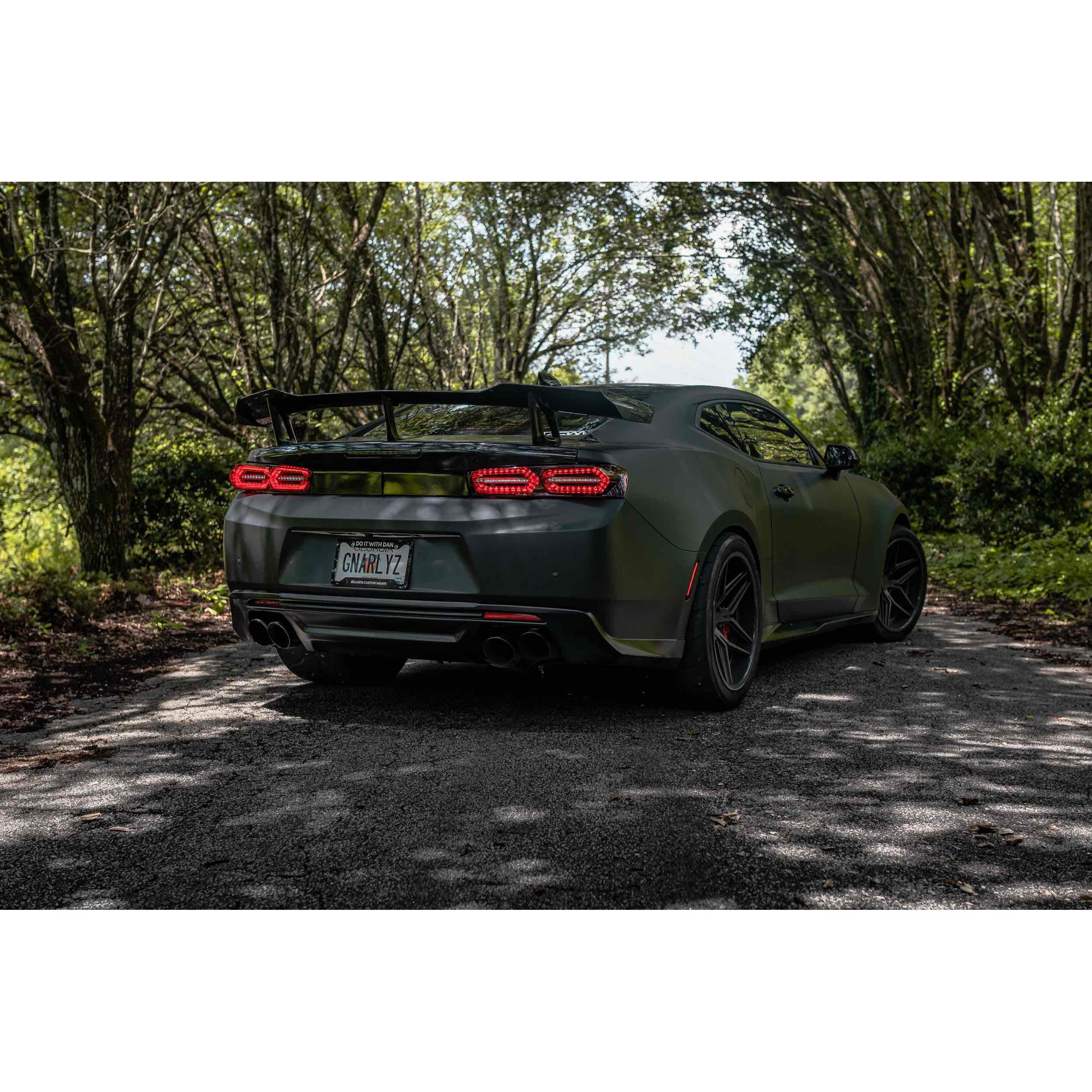 2016-2018 Chevrolet Camaro XB LED Red Tail Lights (LF407)-Tail Lights-Morimoto-LF407-Dirty Diesel Customs