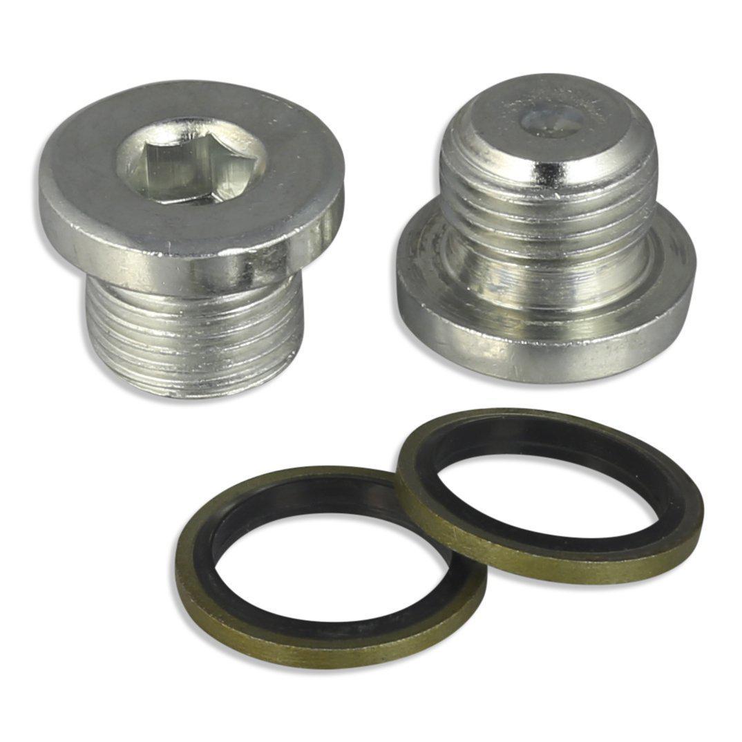 2017-2018 Cummins Coolant Plugs (SMED-0182)-Coolant Block Off-Smeding Diesel LLC-SMED-0182-Dirty Diesel Customs