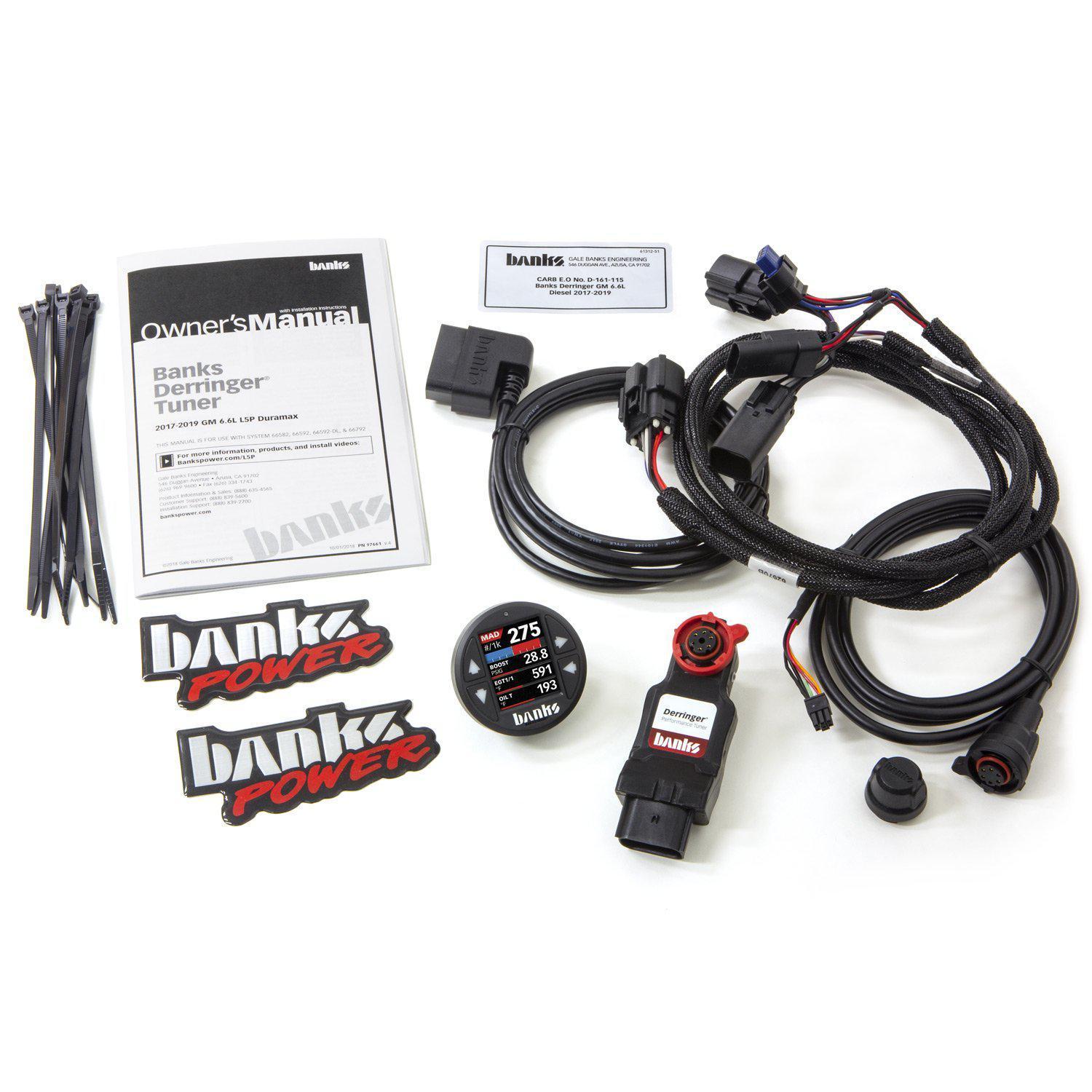 2017-2019 Duramax L5P Derringer GEN2 Tuner w/ iDash 1.8 (66692)-Tuning-Banks Power-Dirty Diesel Customs