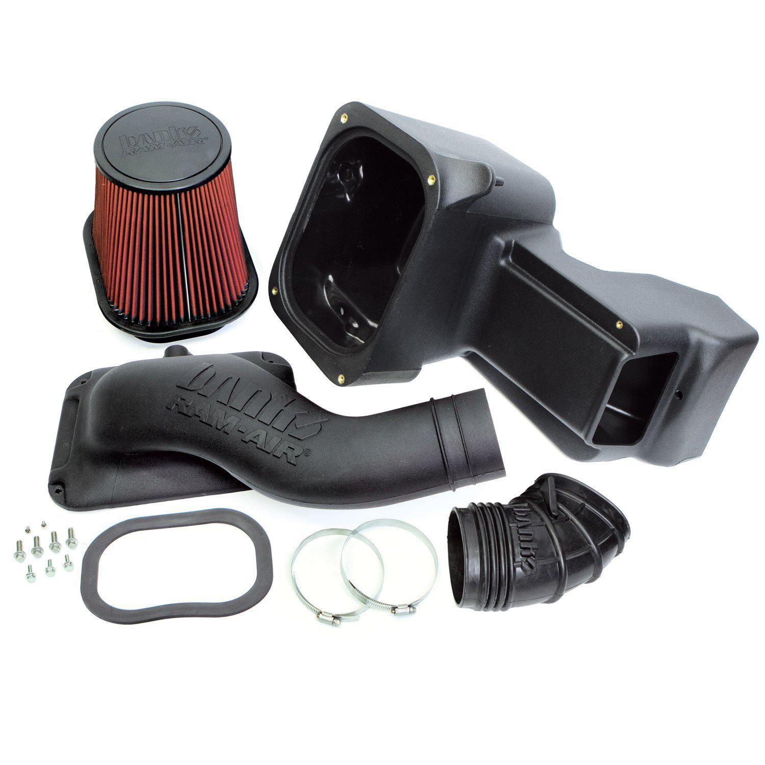 2017-2019 Powerstroke Cold Air Intake (41890)-Intake Kit-Banks Power-Dirty Diesel Customs