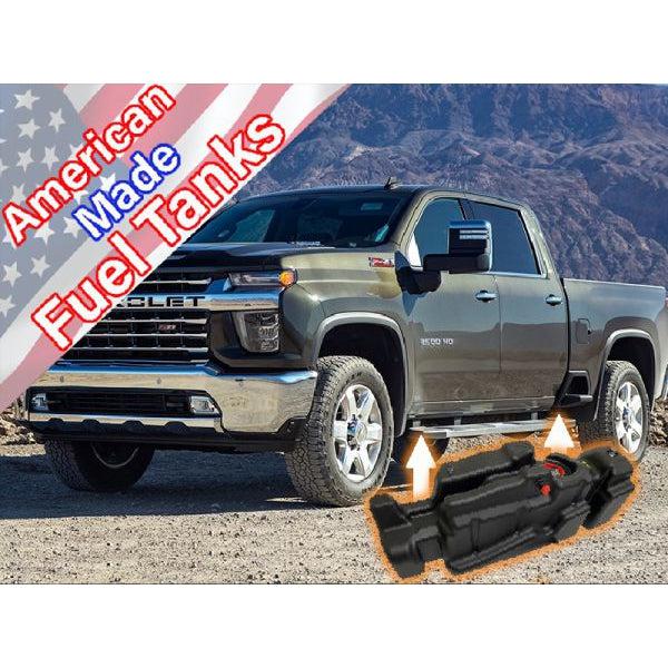 2020-2022 Duramax Crew Cab Short Box Fuel Tank (7010220)-Fuel Tank-Titan Tanks-7010220-Dirty Diesel Customs