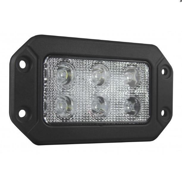 618S Flush Mount Utility Light (10-20165)-Work Lights-Speed Demon-Dirty Diesel Customs