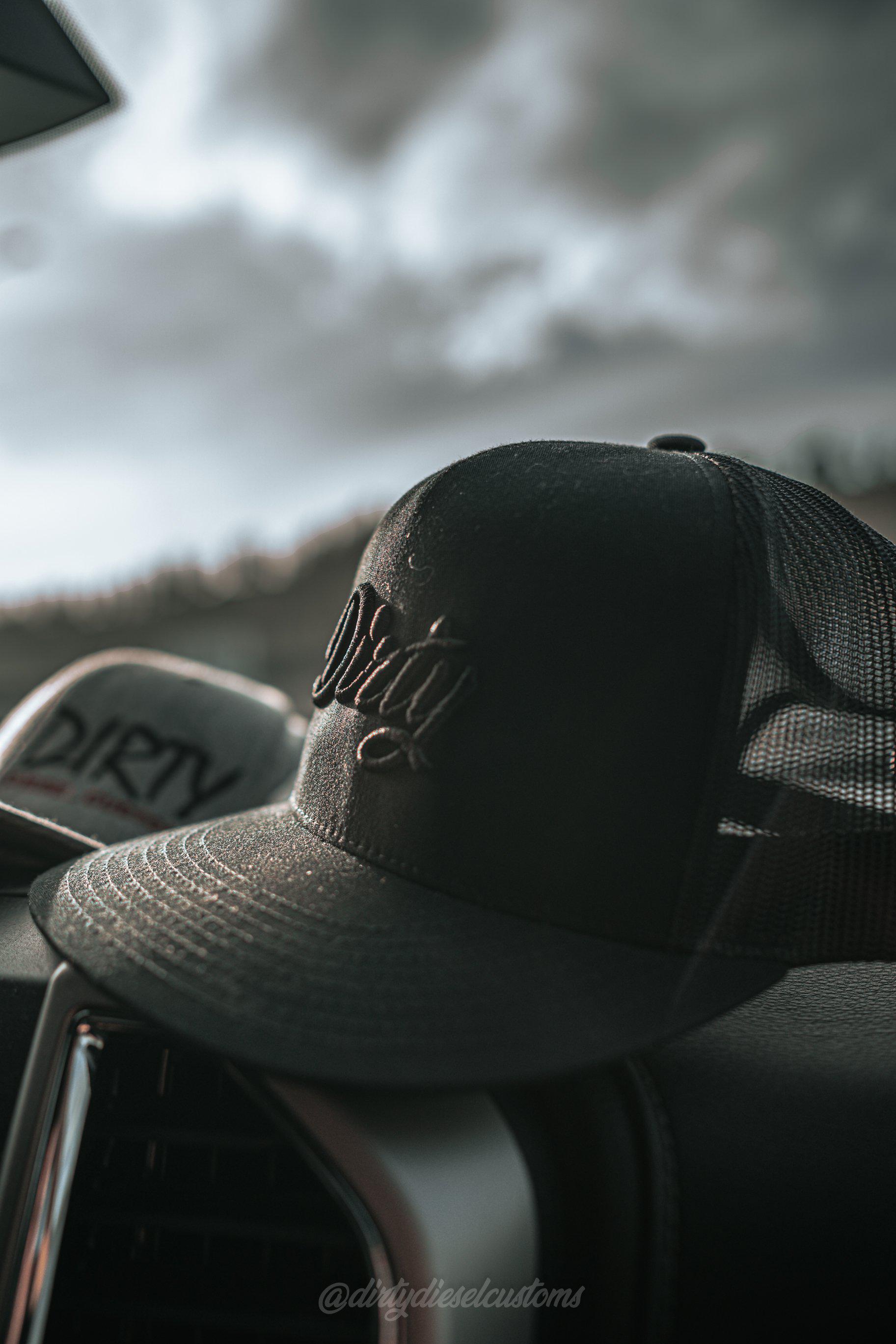 Black Edition Dirty Snapback Hat-Hat-Dirty Diesel Customs-Dirty Diesel Customs