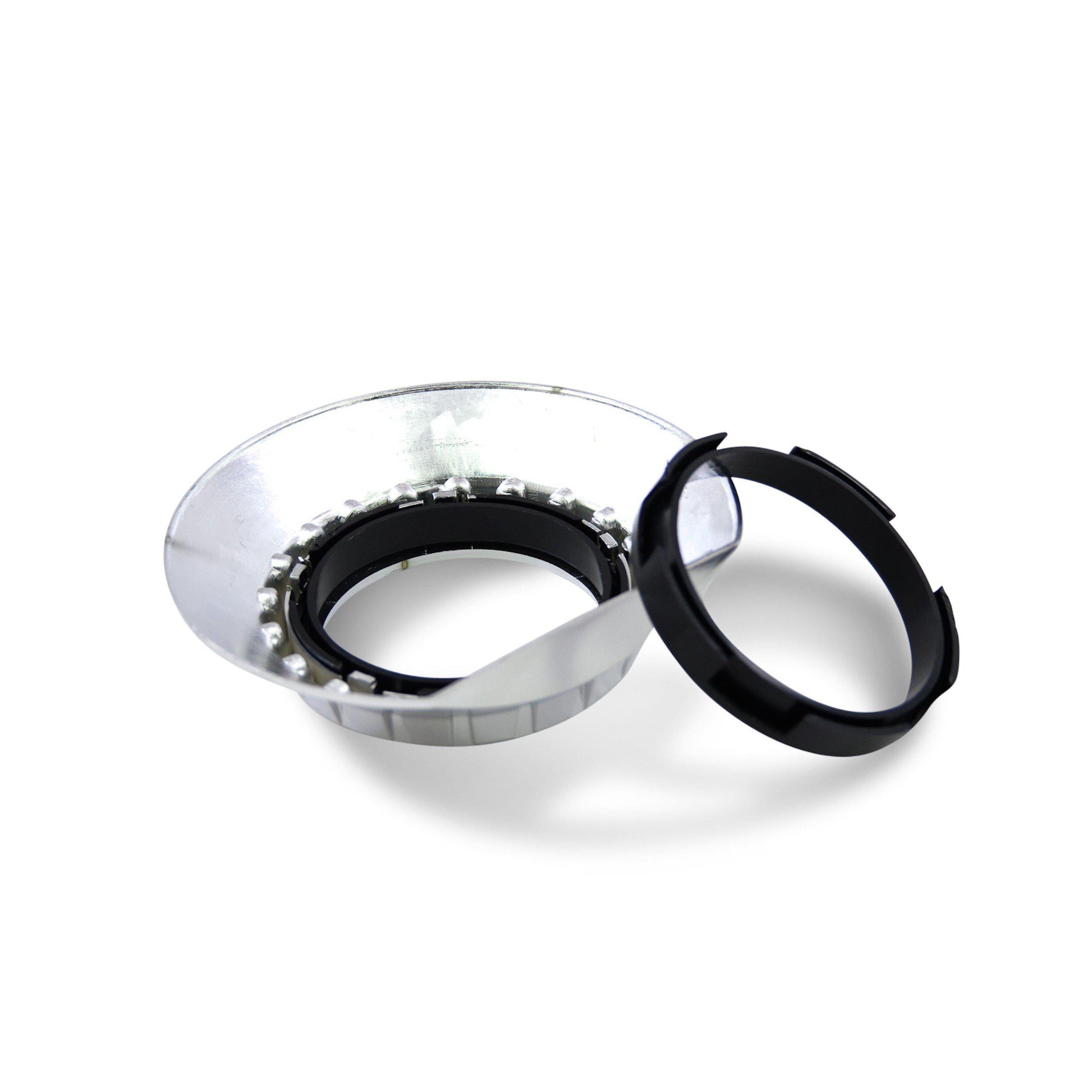 Centric Shroud Rings FX-R 2.5" Lens (S50)-Lighting Accessories-Morimoto-S50-Dirty Diesel Customs