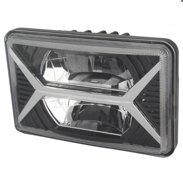 DOT/SAE 4x6" Sealed Beam Replacement Headlight (10-20169)-Headlights-Speed Demon-Dirty Diesel Customs