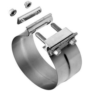 FLO-PRO Lap Joint Exhaust Clamp (LJ400 / LJ500)-Exhaust Clamps-Flo-Pro-Dirty Diesel Customs