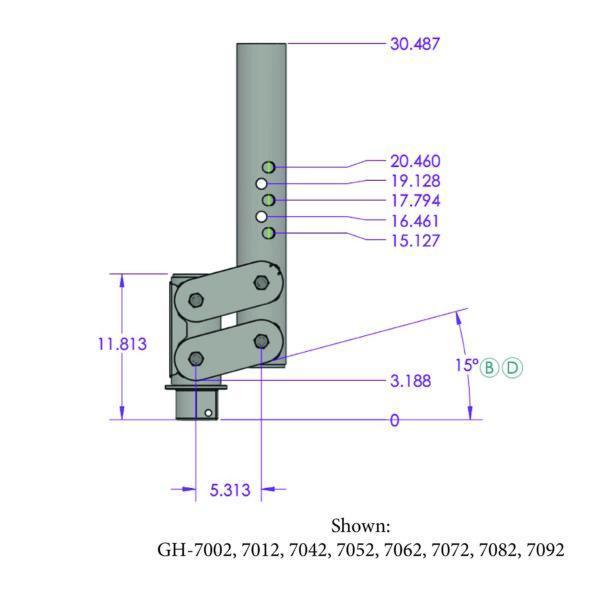 GEN-Y Spartan Torsion Flex Gooseneck Couplers (GH-7002)-Towing Accessories-Gen-Y Hitch-Dirty Diesel Customs