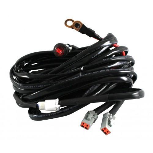 High Power Universal Wiring Harness & Switch Kit (10-30032/10-30158)-Lighting Harness-Speed Demon-Dirty Diesel Customs