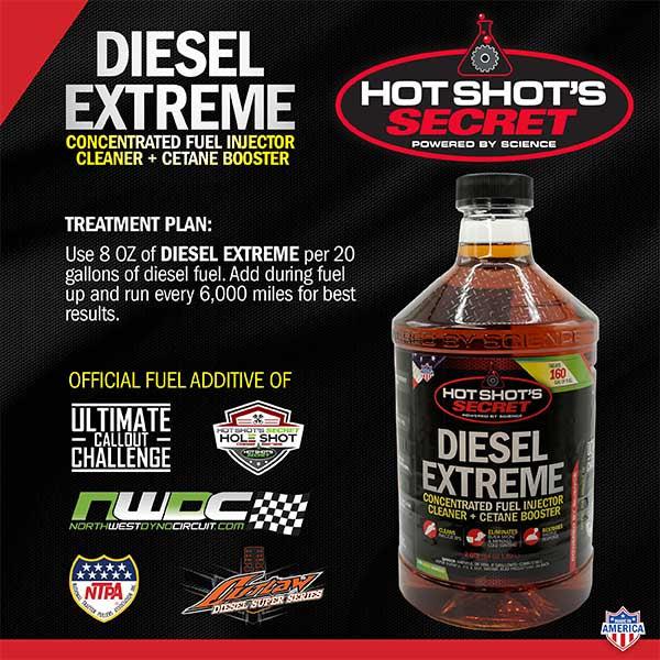 Hot Shot's Secret Diesel Extreme Injector Cleaner + Cetane Booster (P040416Z)-Fuel Additive-Hot Shot's Secret-Dirty Diesel Customs