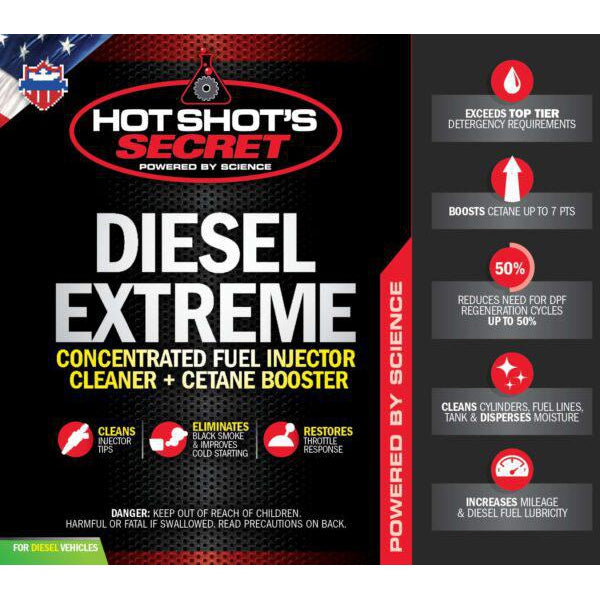 Hot Shot's Secret Diesel Extreme Injector Cleaner + Cetane Booster (P040416Z)-Fuel Additive-Hot Shot's Secret-Dirty Diesel Customs