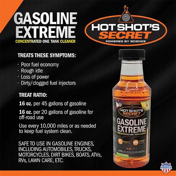 Hot Shot's Secret Gasoline Extreme (GE32Z)-Fuel Additive-Hot Shot's Secret-Dirty Diesel Customs