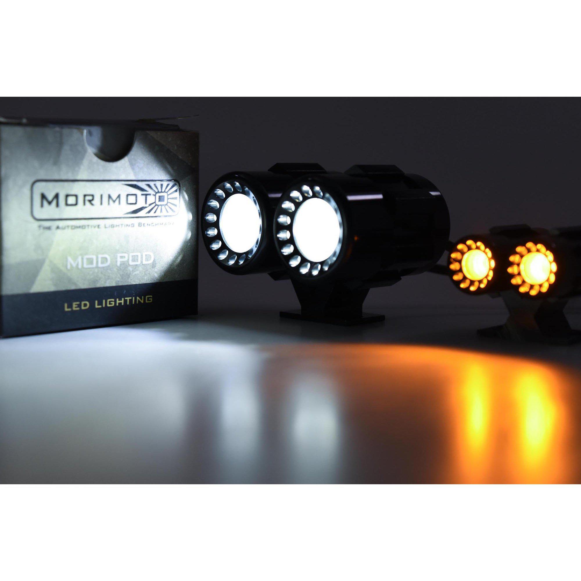 ModPod Switchback White/Amber LED Light (LED1200)-Lighting Accessories-Morimoto-Dirty Diesel Customs