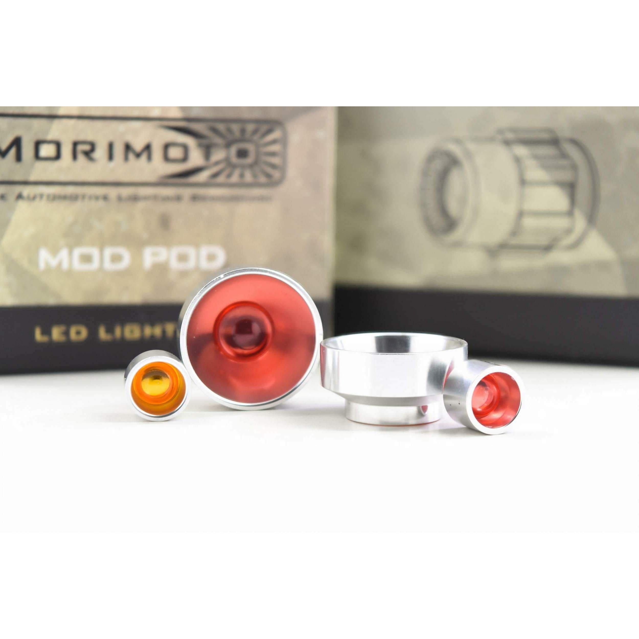 Red Output Lens (LED1195)-Lighting Accessories-Morimoto-Dirty Diesel Customs