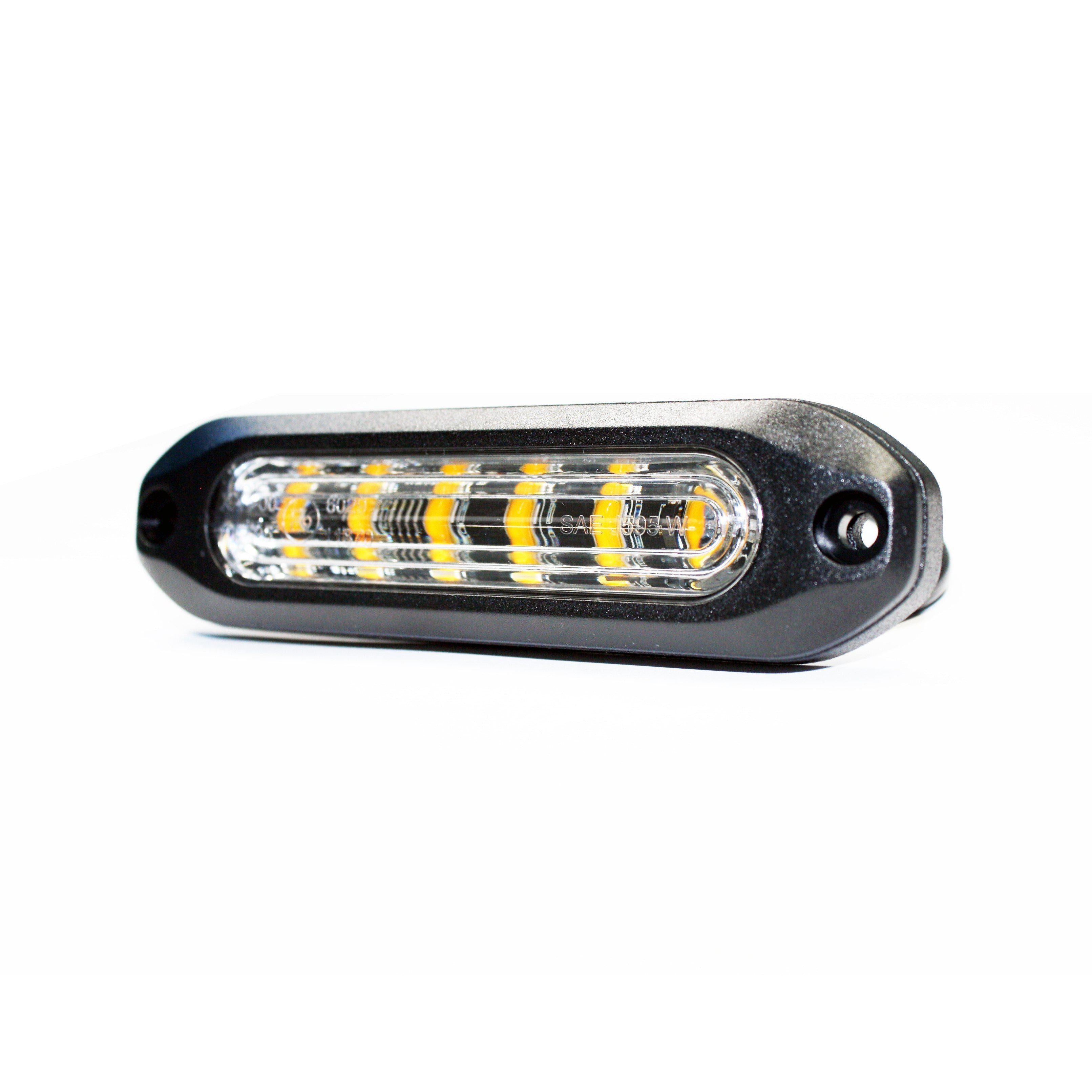 SAE Compliant Slim Amber Warning Light (10-20195)-Work Lights-Speed Demon-Dirty Diesel Customs