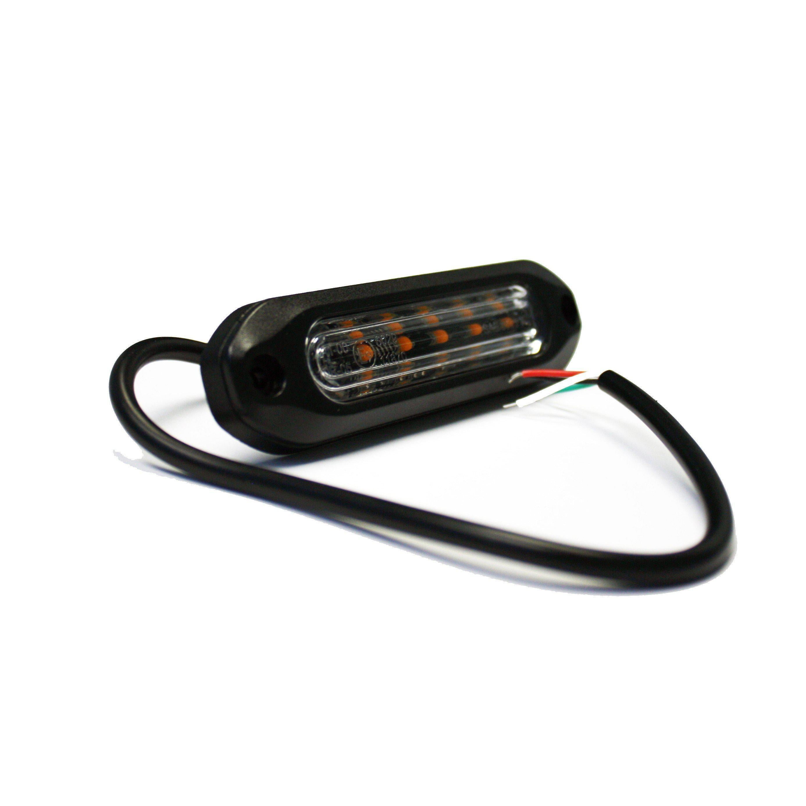 SAE Compliant Slim Amber Warning Light (10-20195)-Work Lights-Speed Demon-Dirty Diesel Customs