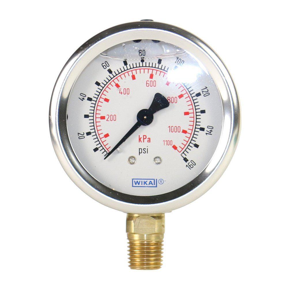 Universal 160PSI Exhaust Back Pressure Gauge Kit (1030050)-Gauge Kit-BD Diesel-Dirty Diesel Customs