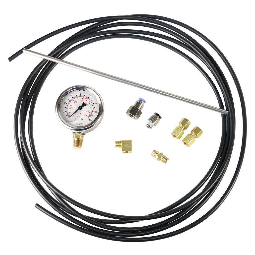 Universal 160PSI Exhaust Back Pressure Gauge Kit (1030050)-Gauge Kit-BD Diesel-Dirty Diesel Customs