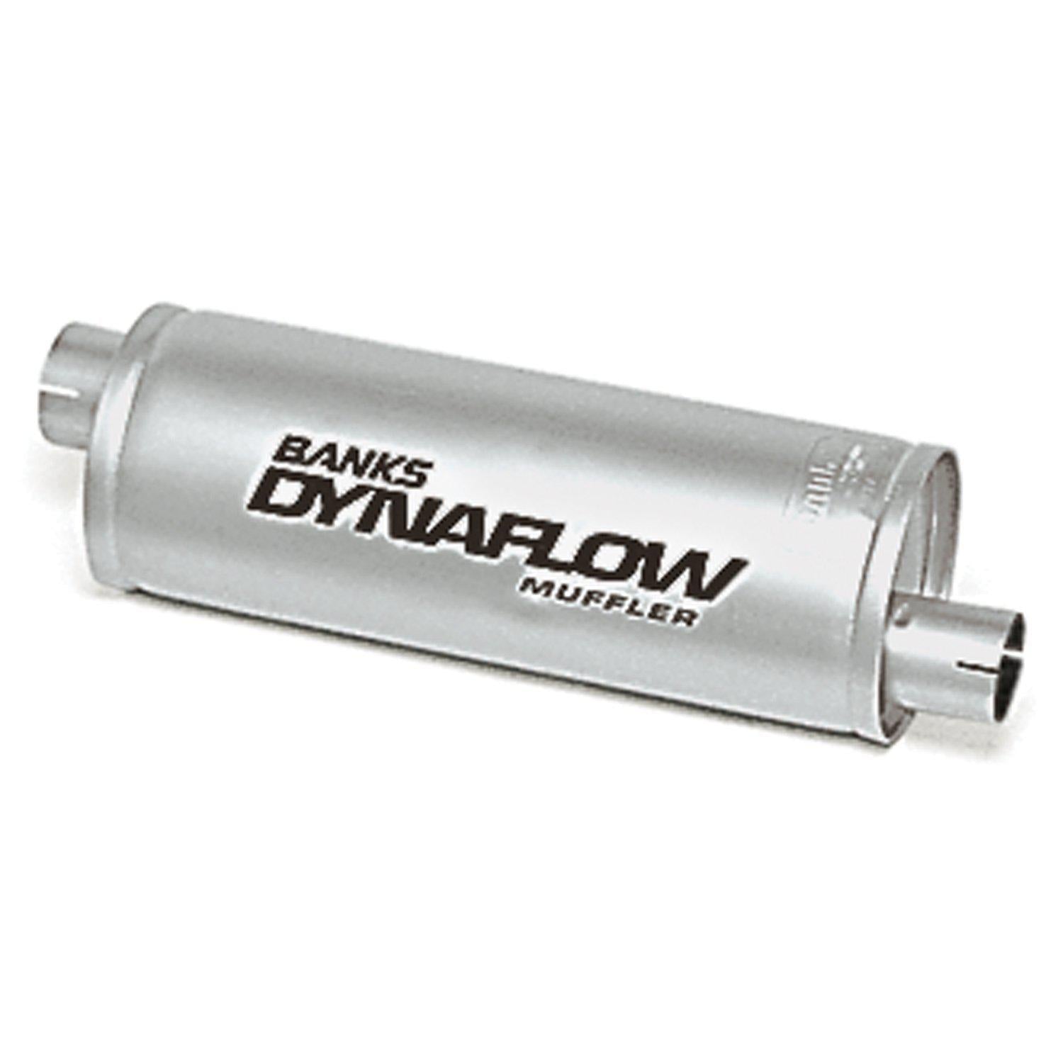 Universal 3" Inlet Stainless Steel Muffler (52407)-Muffler-Banks Power-52407-Dirty Diesel Customs