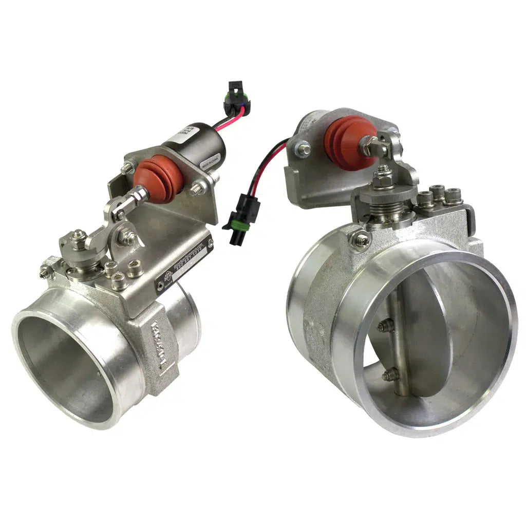 Universal 3" Positive Air Shut-Off (Manual Controlled) (1036730-M)-Positive Air Shut-Off-BD Diesel-1036730-M-Dirty Diesel Customs