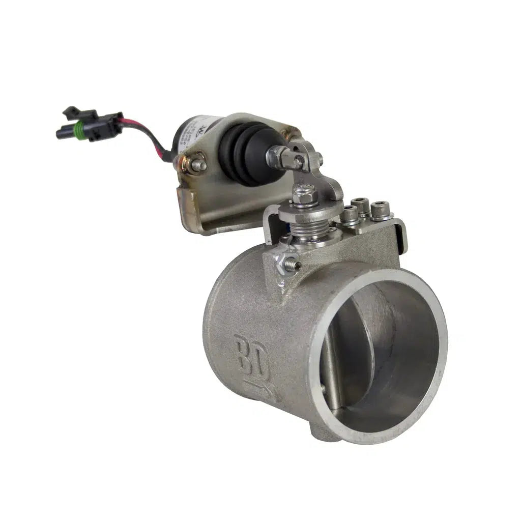 Universal 3" Positive Air Shut-Off (Manual Controlled) (1036730-M)-Positive Air Shut-Off-BD Diesel-1036730-M-Dirty Diesel Customs