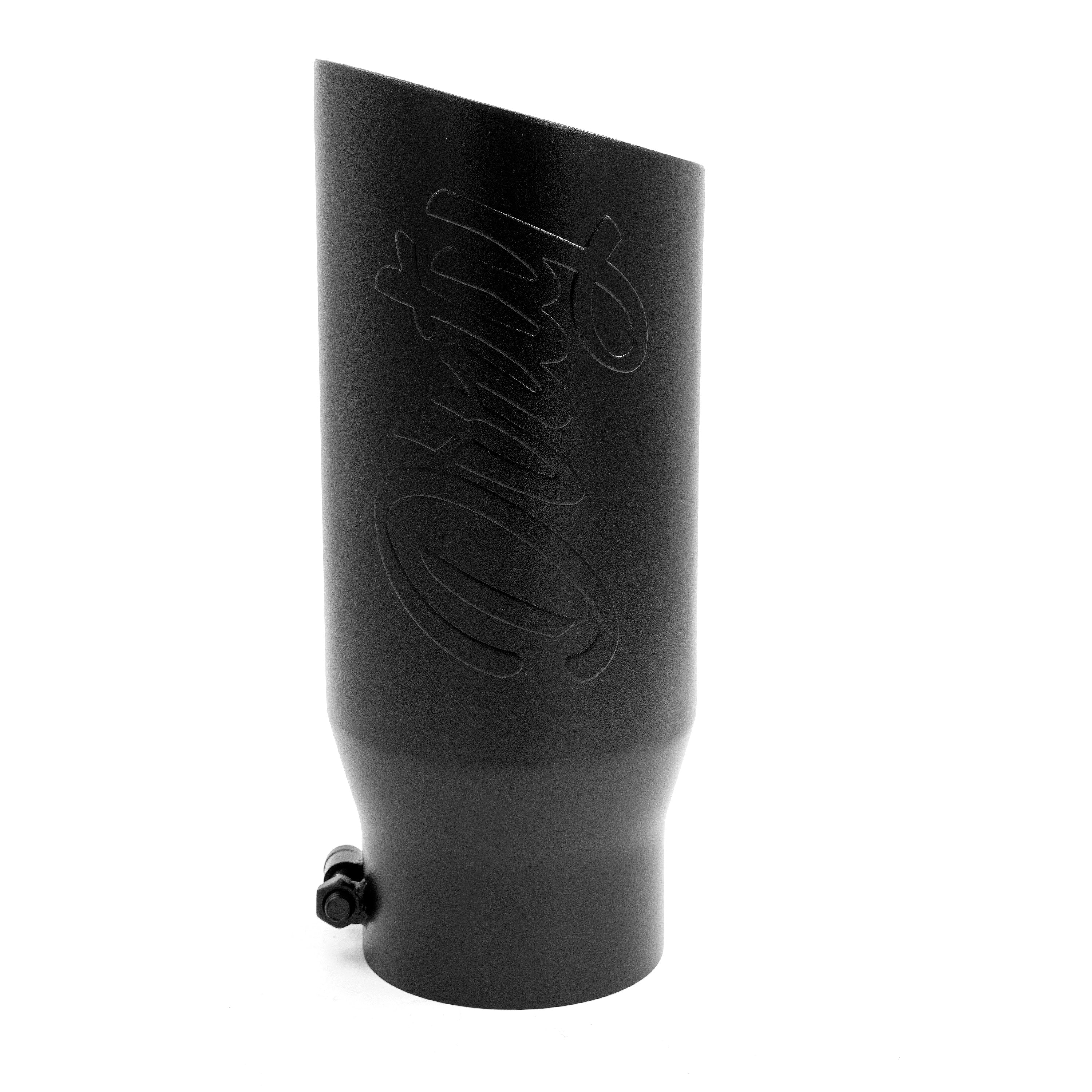 Universal 4 to 5" Dirty Stainless Exhaust Tip (DDC-EXH-A054)-Exhaust Tips-Dirty Diesel Customs-Dirty Diesel Customs