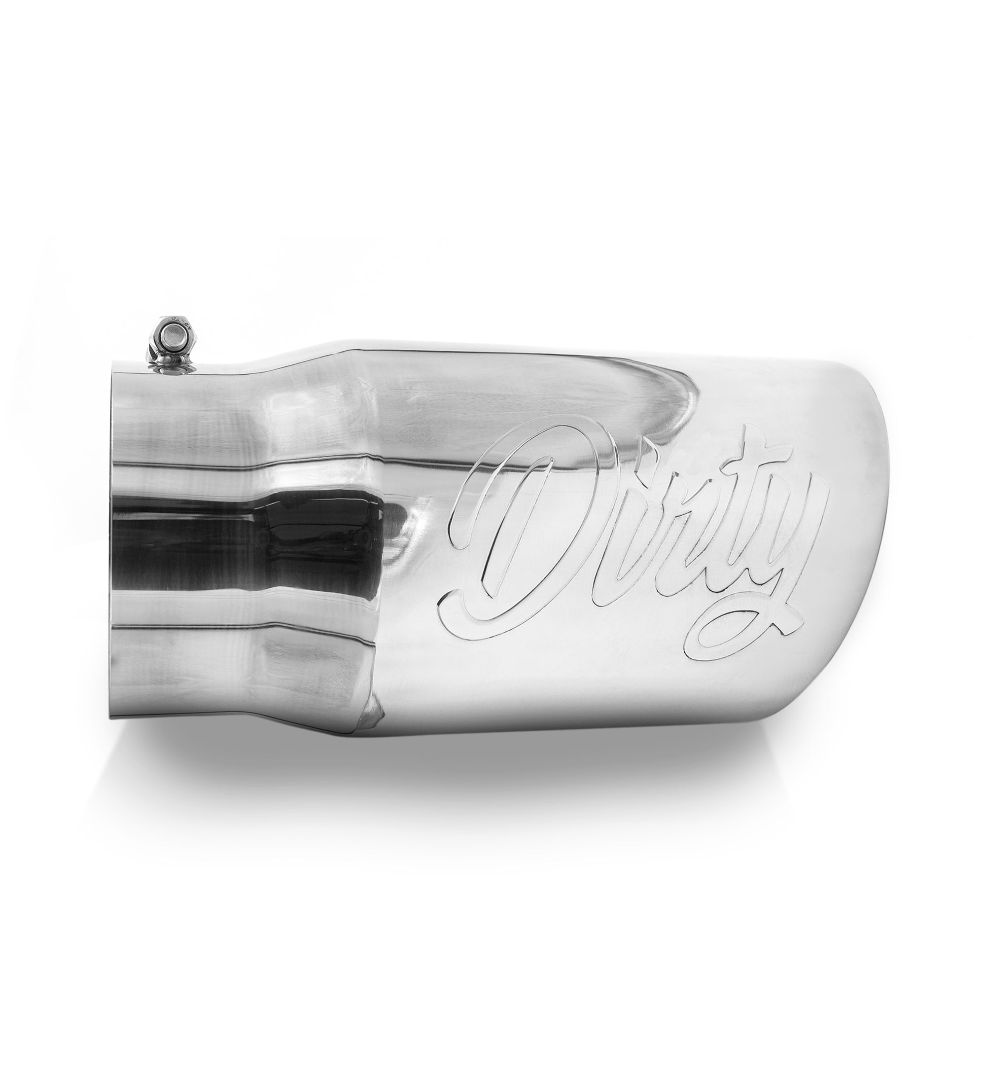 Universal 5 to 6" Dirty Stainless Exhaust Tip (DDC-EXH-A056)-Exhaust Tips-Dirty Diesel Customs-Dirty Diesel Customs