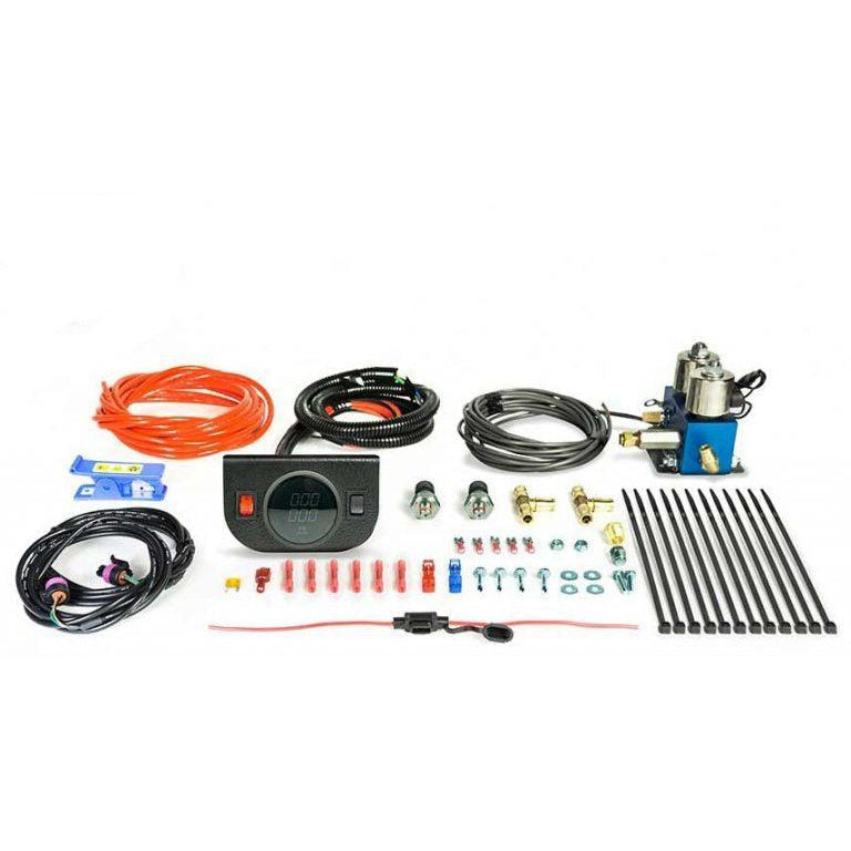 Universal Basic Simultaneous Electrical In-Cab Control Kit w/ Digital Gauge (HP10262)-Air Compressor Hardware-PACBRAKE-Dirty Diesel Customs