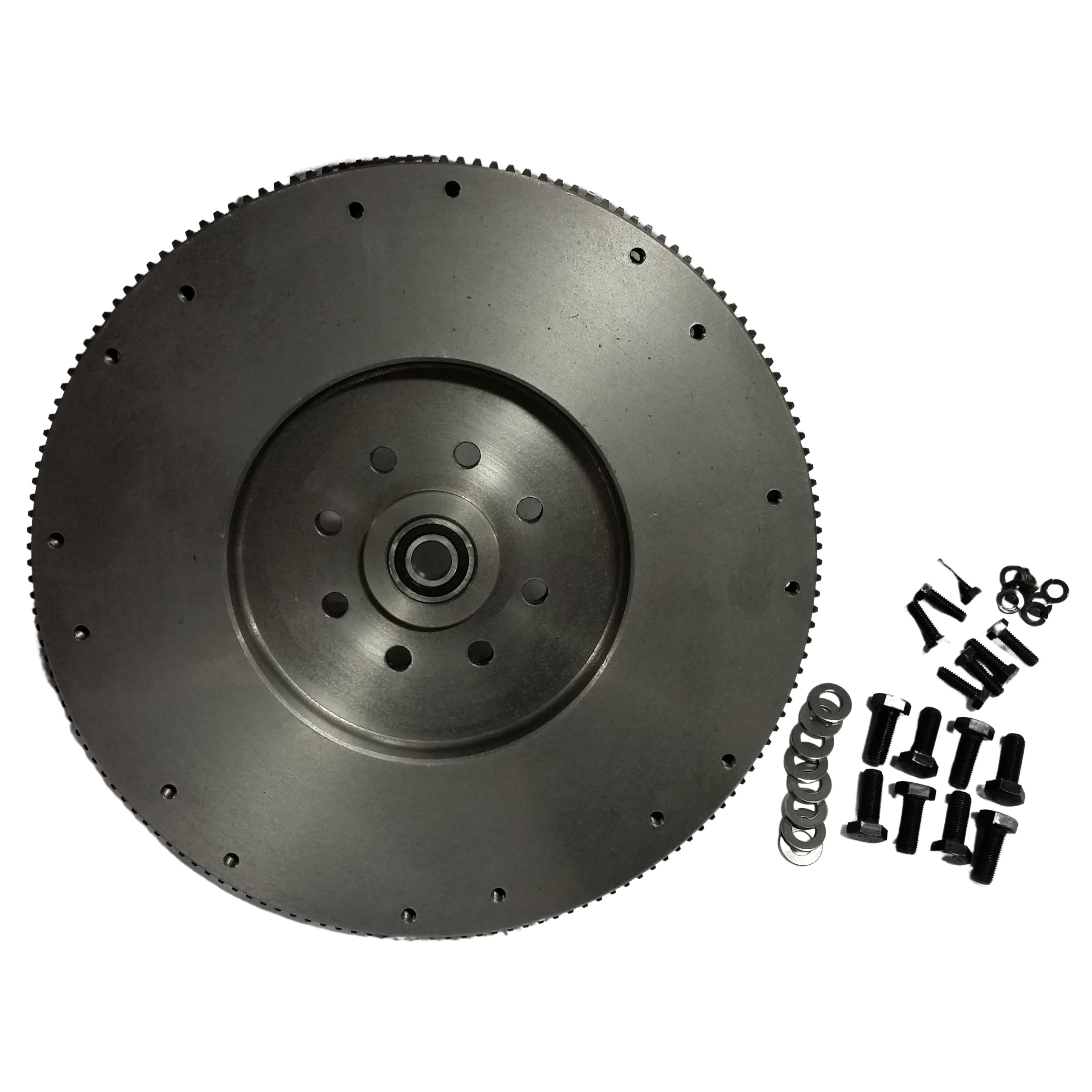 Universal Cummins 5-Speed Flywheel Dual Drilled w/ HD Pilot Bearing (V3433)-Flywheel-Valair-Dirty Diesel Customs