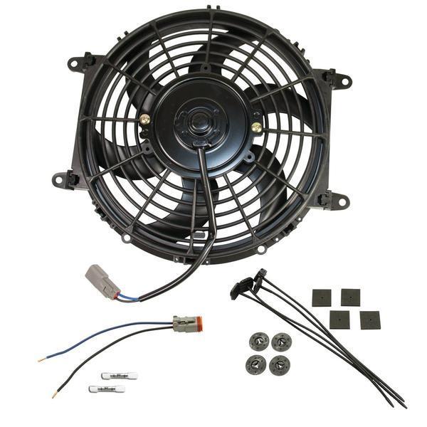 Universal Electric Cooling Fan Kit - 80-watt 10-inch 800 CFM (1030607)-Electric Fan-BD Diesel-Dirty Diesel Customs