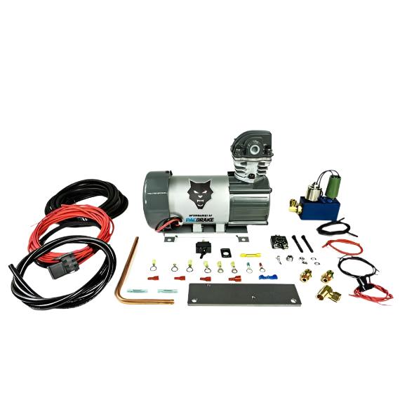 Universal HP625 Series 12V HD Vertical Air Compressor Kit w/ Unloader Block & Harness (HP10629)-Air Compressor-PACBRAKE-Dirty Diesel Customs