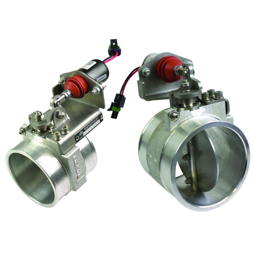 Universal Positive Air Shut-Off 3.0" W/ Electronics (1036730)-Positive Air Shut-Off-BD Diesel-1036730-Dirty Diesel Customs