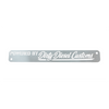 Universal Powered By Dirty Engine Placard-Placard-Dirty Diesel Customs-060-ENG-A010-Dirty Diesel Customs